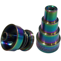 Grade 2 Titanium Anodized Nail (10mm,14mm & 19mm) - Green Goddess Supply
