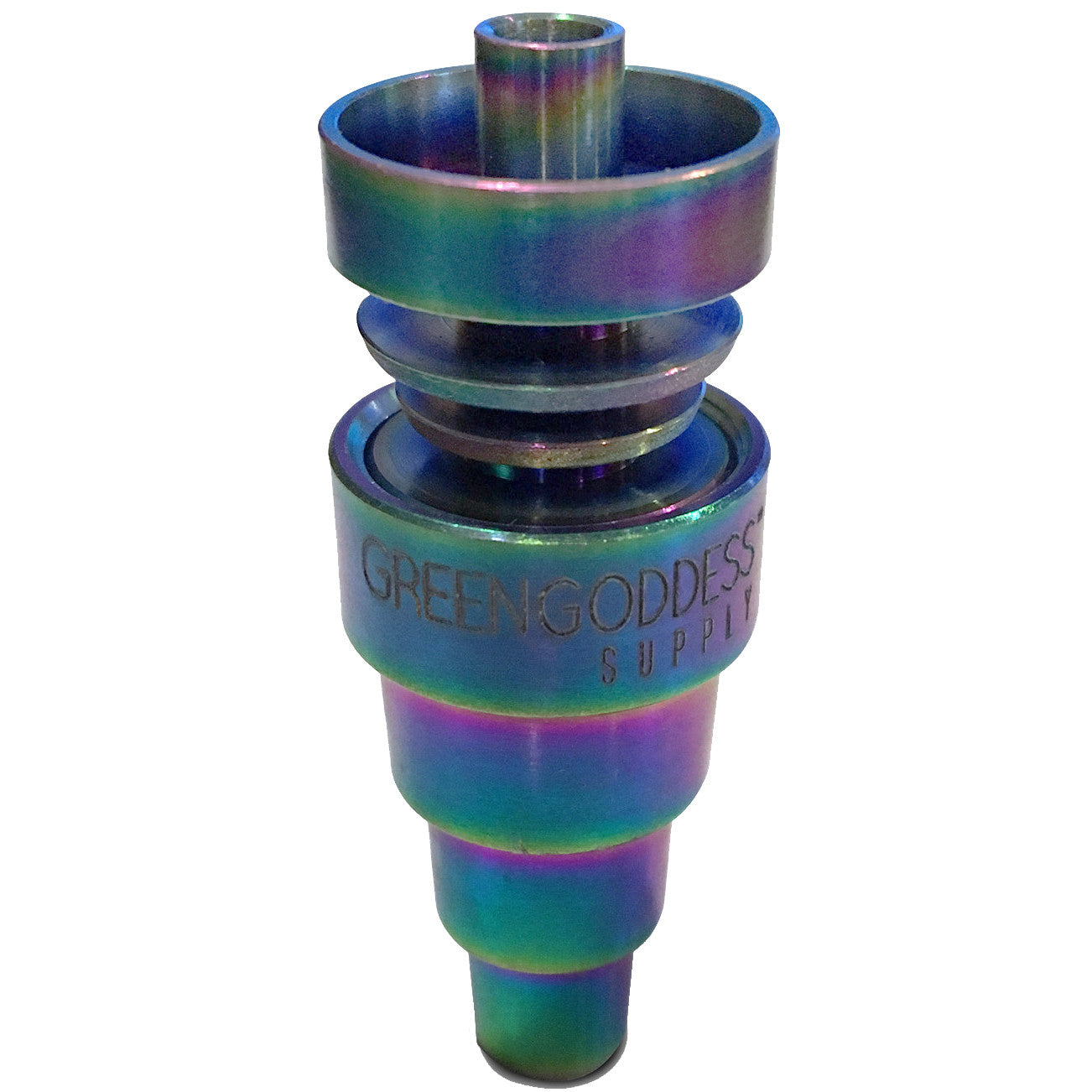 Grade 2 Titanium Anodized Nail (10mm,14mm & 19mm) - Green Goddess Supply