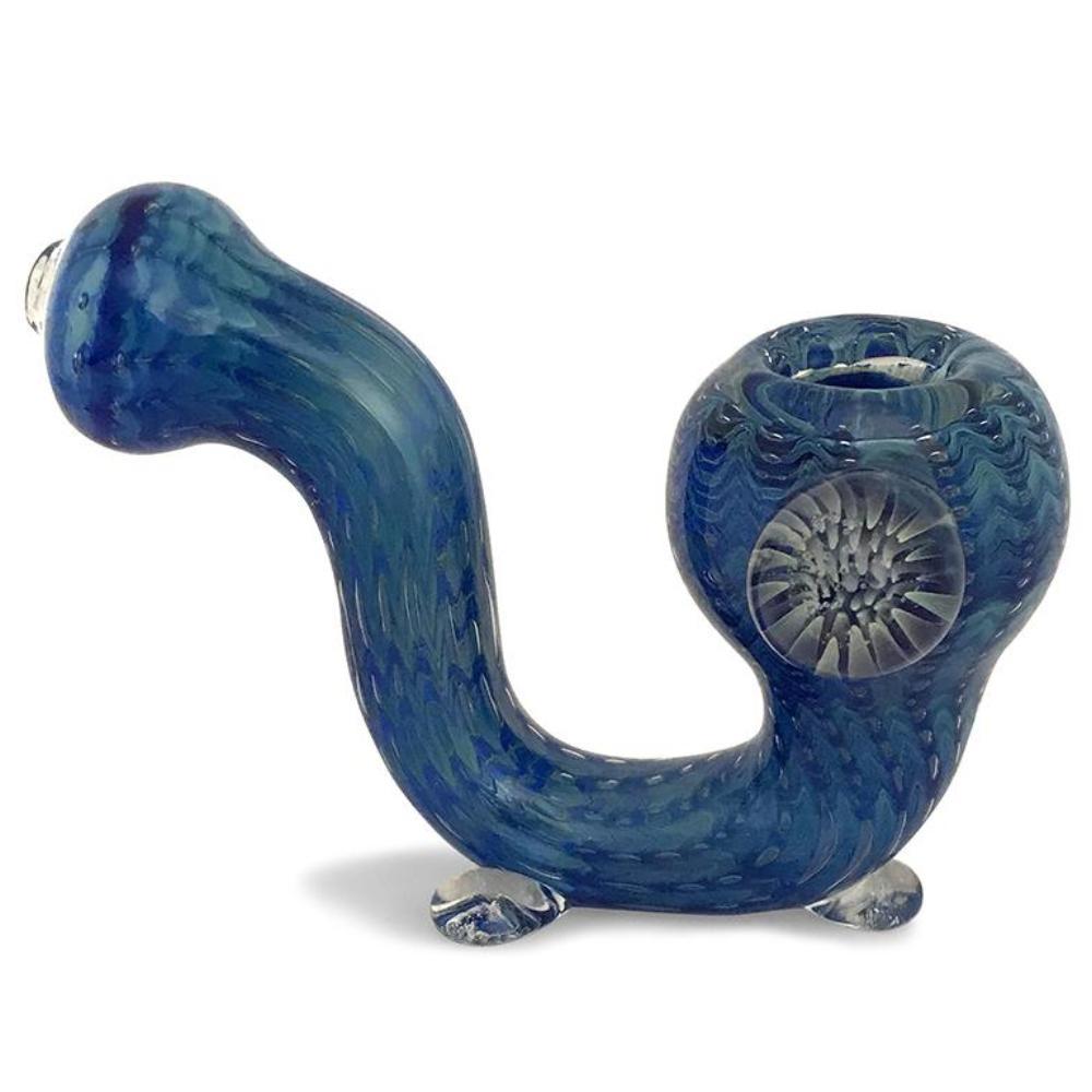 Blue Glass Sherlock - Green Goddess Supply