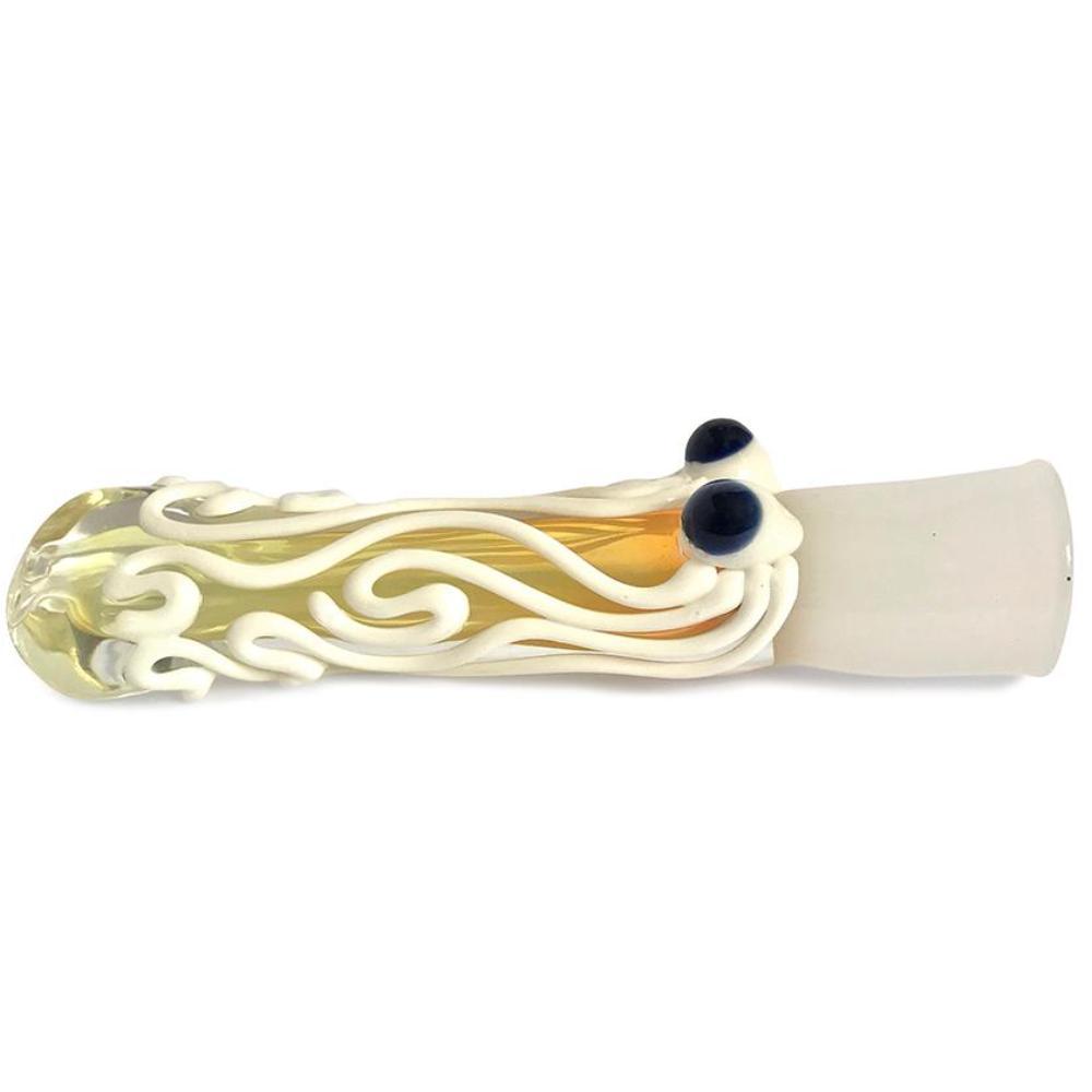 White Squid Chillum - Green Goddess Supply
