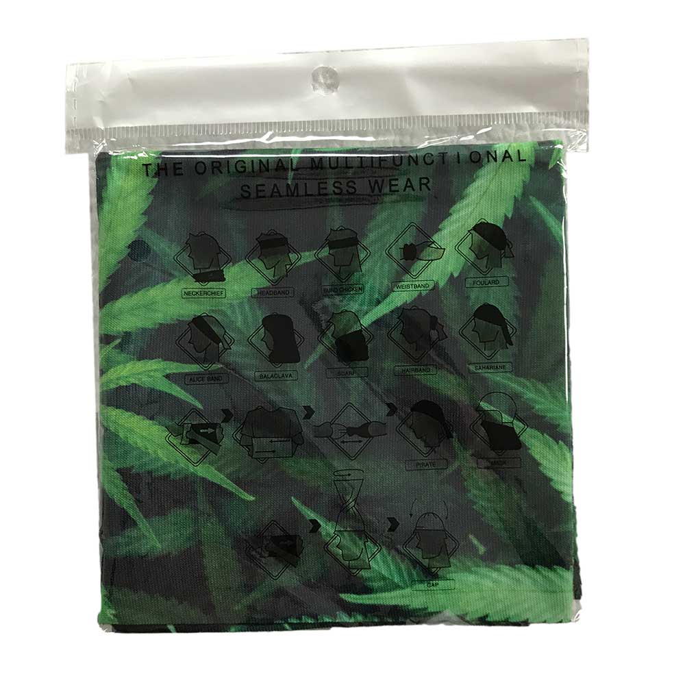 pot leaf face mask