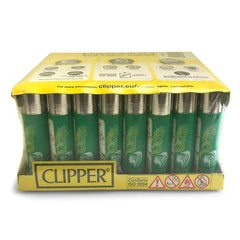 Clipper Lighter 48-Piece PDQ Display - Green Goddess Supply