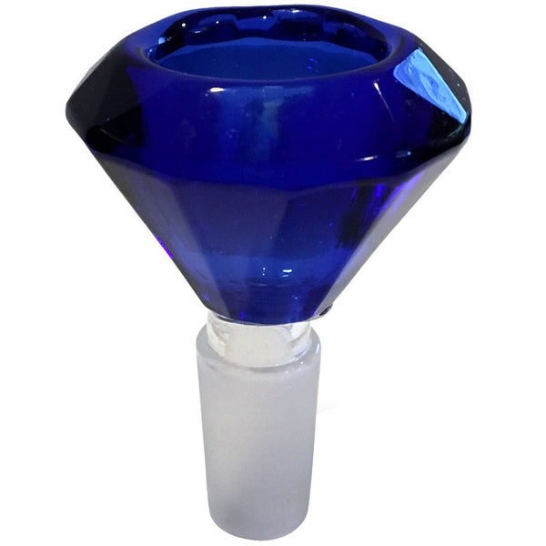 14mm Male Blue Diamond Herb Holder