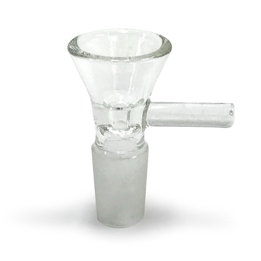 19mm Teacup Herb Holder (Clear, Thick Glass) - Green Goddess Supply