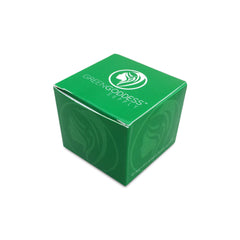 2.5 inch 4-Piece Aluminum Grinder - Green - Green Goddess Supply