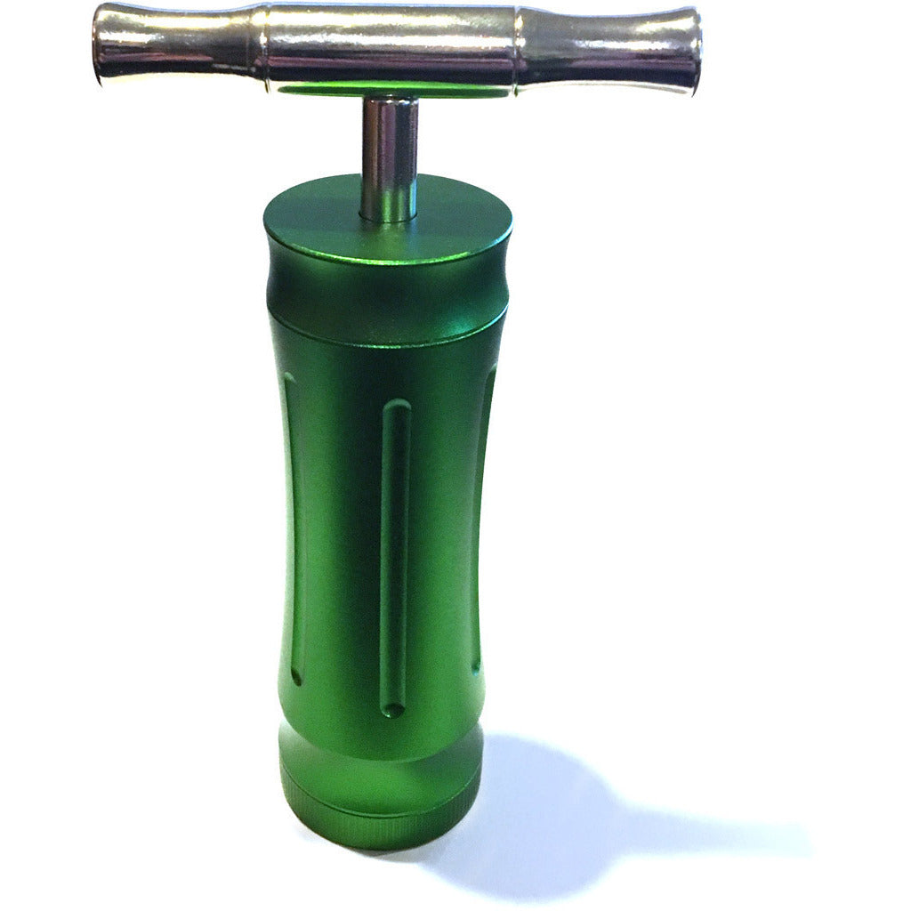 Aluminum Pollen Press with Handle – Green Goddess Supply Wholesale