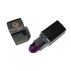 Lipstick Novelty Pipe - Purple - Green Goddess Supply